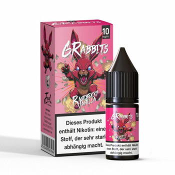 Raspberry Vanilla Hybrid NicSalt Liquid by 6Rabbits