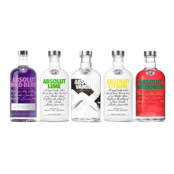 Absolut Vodka Tasting Set 38,8% Vol. 250ml