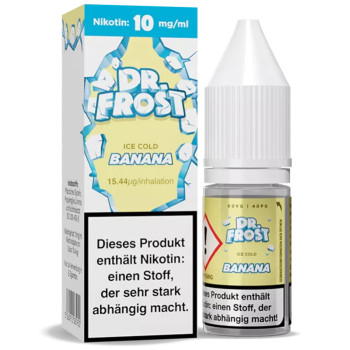 Banana 10ml 10mg NicSalt Liquid by Dr. Frost