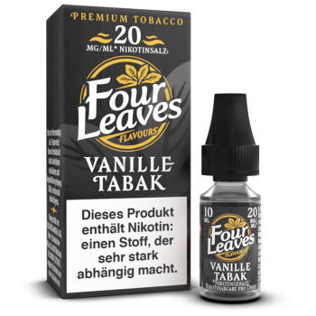 Four Leaves Vanille Tabak NicSalt Liquid