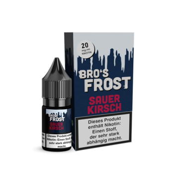 Sauerkirsch 10ml 20mg NicSalt Liquid by The Bro´s Frost