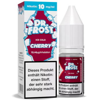 Cherry 10ml 10mg NicSalt Liquid by Dr. Frost