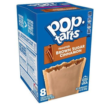 Kellogg's Pop-Tarts Frosted Brown Sugar Cinnamon 8 Stück 384g