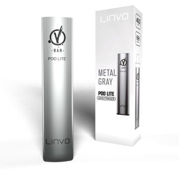 Linvo Pod Lite 400mAh Prefilled Pod System Mod Metal Gray