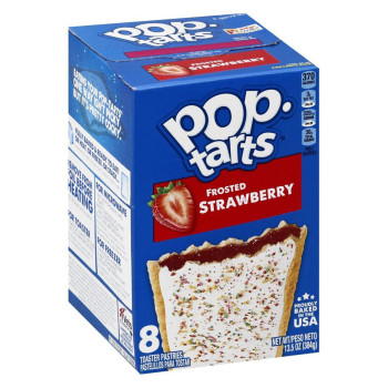 Kellogg's Pop-Tarts Frosted Strawberry 8 Stück 384g