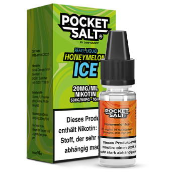 Pocket Salt Honeymelon Ice Nicsalt Liquid