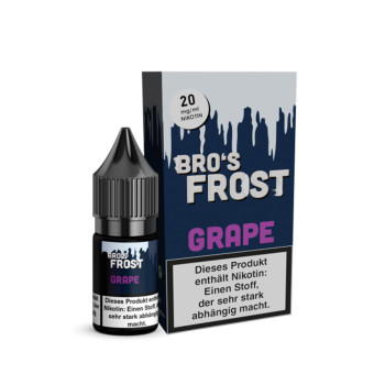 Grape 10ml 20mg NicSalt Liquid by The Bro´s Frost