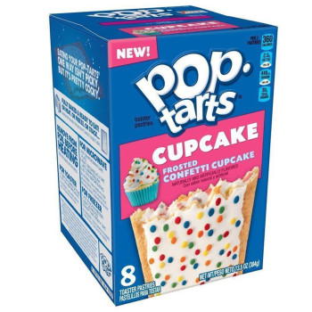 Kellogg's Pop-Tarts Frosted Confetti Cupcake 8 Stück 384g