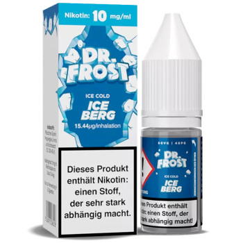 Iceberg 10ml 10mg NicSalt Liquid by Dr. Frost