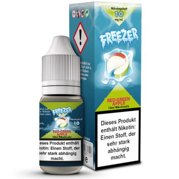 Red Green Apple NicSalt Liquid by Freezer 10ml / 10mg