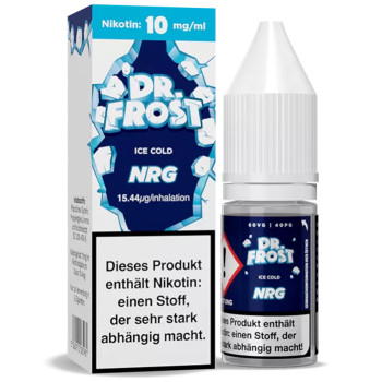 NRG 10ml 10mg NicSalt Liquid by Dr. Frost