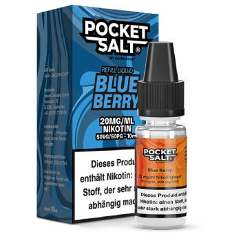 Pocket Salt Blueberry Nicsalt Liquid