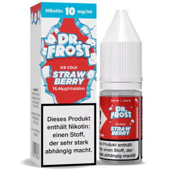 Strawberry 10ml 10mg NicSalt Liquid by Dr. Frost