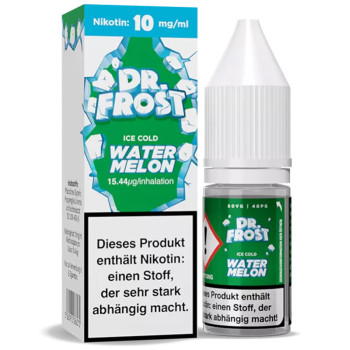 Watermelon 10ml 10mg NicSalt Liquid by Dr. Frost