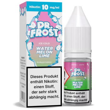 Watermelon Lime 10ml 10mg NicSalt Liquid by Dr. Frost