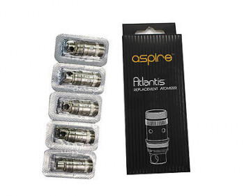 Aspire Atlantis 2 Coils Verdampferkopf 5er Set (0,3 Ohm)