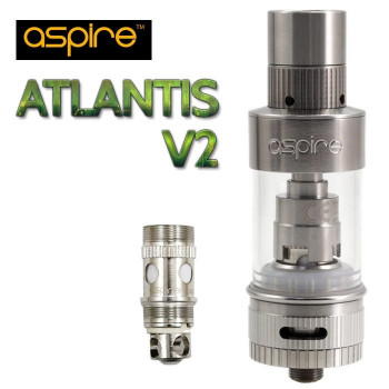 Aspire ATLANTIS 2 SubOhm Clearomizer Set (inkl. Air Control) 0,3Ohm