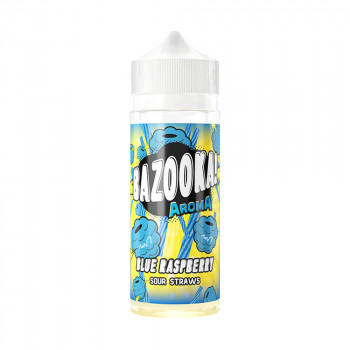 Blue Raspberry Sour Straws 30ml Longfill Aroma by Bazooka
