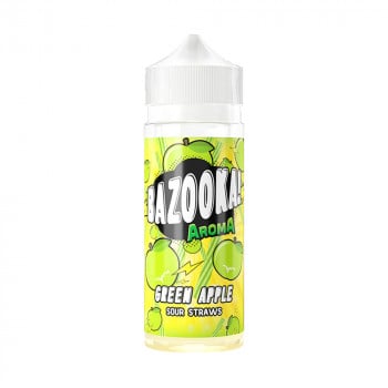 Green Apple Sour Straws 30ml Longfill Aroma by Bazooka