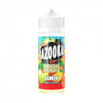 Rainbow Sour Straws 30ml Longfill Aroma by Bazooka