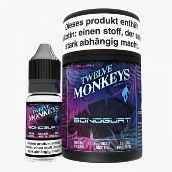 Twelve Monkeys Bonogurt 3x10ml Multipack e Liquid 0mg / 30ml