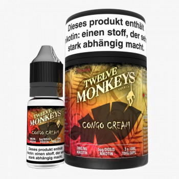 Twelve Monkeys Congo Cream 3x10ml Multipack e Liquid 0mg / 30ml