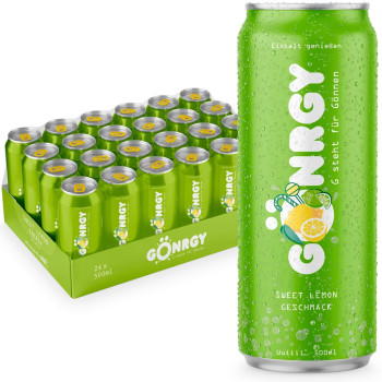 Sweet Lemon - GÖNRGY Energy Drink by MontanaBlack 24x 500ml