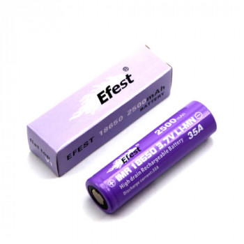 Efest IMR 18650 2500mAh/ 3,7V/ 20A / Flat Top