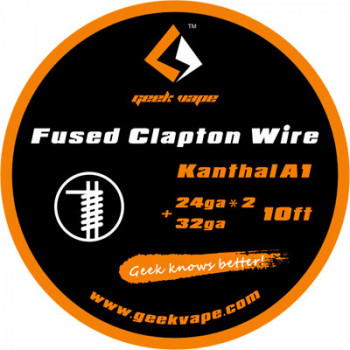 GeekVape Fused Clapton KA1 24*2 + 32GA (3,30€/1m)