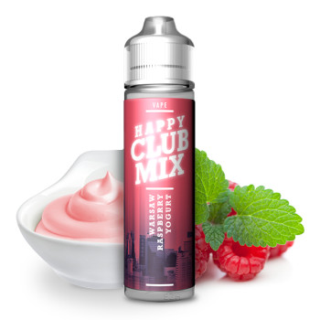 Warsaw Raspberry Yoghurt 10ml Longfill Aroma by Happy Club Mix
