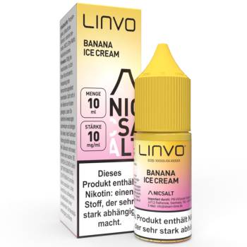 Linvo Banana Ice Cream NicSalt Liquid