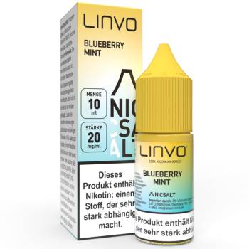 Linvo Blueberry Mint NicSalt Liquid