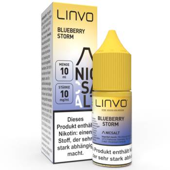 Linvo Blueberry Storm NicSalt Liquid
