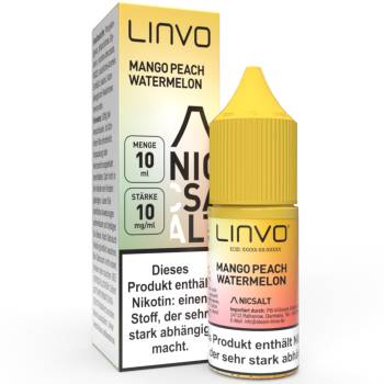 Linvo Mango Peach Watermelon NicSalt Liquid