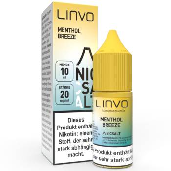 Linvo Menthol Breeze NicSalt Liquid