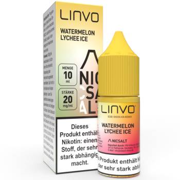 Linvo Watermelon Lychee Ice NicSalt Liquid
