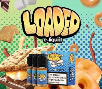 Smores 3x10ml e Liquid by Loaded 0mg / 30ml