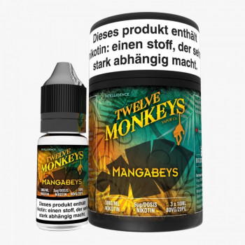 Twelve Monkeys Mangabeys 3x10ml Multipack e Liquid 3mg / 30ml