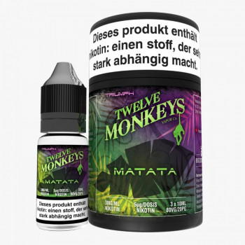 Twelve Monkeys Matata 3x10ml Multipack e Liquid 0mg / 30ml