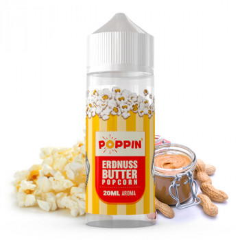 Erdnussbutter Popcorn 20ml Longfill Aroma by Poppin