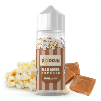 Karamell Popcorn 20ml Longfill Aroma by Poppin