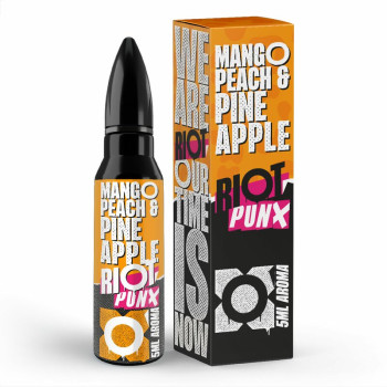 Mango, Peach & Pineapple PUNX 5ml Longfill Aroma by Riot Squad