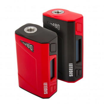 Sigelei J80 Box Mod 80W TC Akkuträger Rot/Schwarz