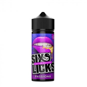 Passion8 (100ml) Plus e Liquid by  Six Licks MHD Ware