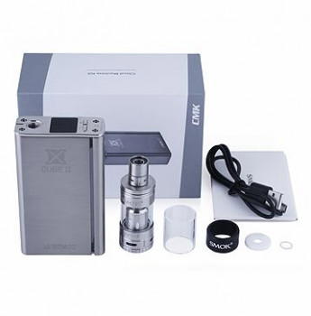 Smok CMK Kit - Xcube 2 + TFV4 mit Temperaturkontrolle 160Watt silber