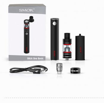 SMOK STICK ONE Basic Komplettset TFV4 Nano + Akkuträger Schwarz