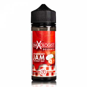 Strawberry Jam Coconut Tart 100ml Shortfill Liquid by The Mixologist