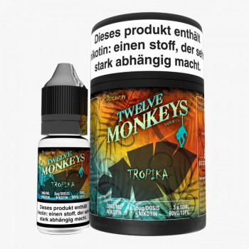 Twelve Monkeys Tropika 3x10ml Multipack e Liquid 3mg / 30ml