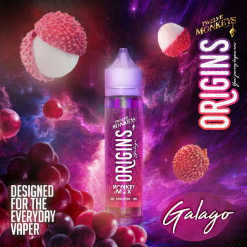 Galago (50ml) Plus e Liquid by Twelve Monkeys Origins