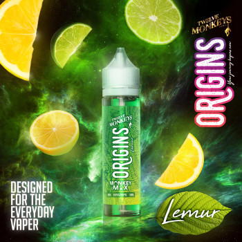 Lemur (50ml) Plus e Liquid by Twelve Monkeys Origins